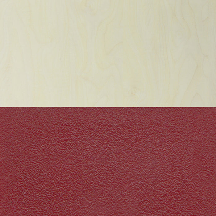 Burgundy / Black / Maple