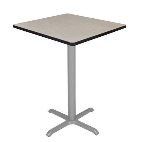 Regency Cain 30 in. Square XBase Cafe Table