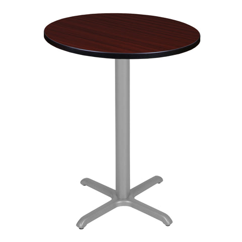 Mahogany / Grey / 30 x 30 Round