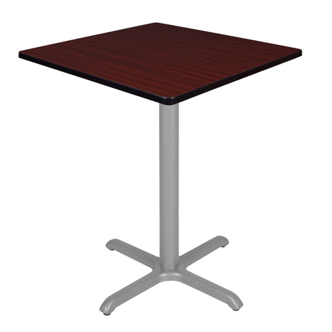 Mahogany / Grey / 36 x 36 Square