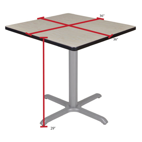 Maple / Grey / 36 x 36