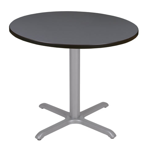 Regency Cain 30 in. Round XBase Breakroom Table