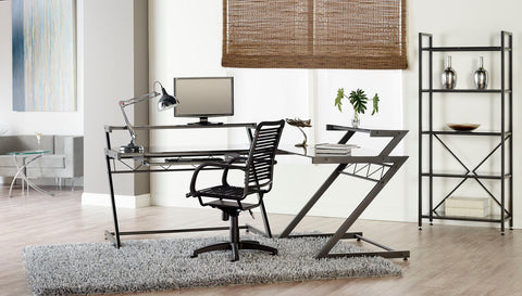 Black/Black / High Back Office Chair