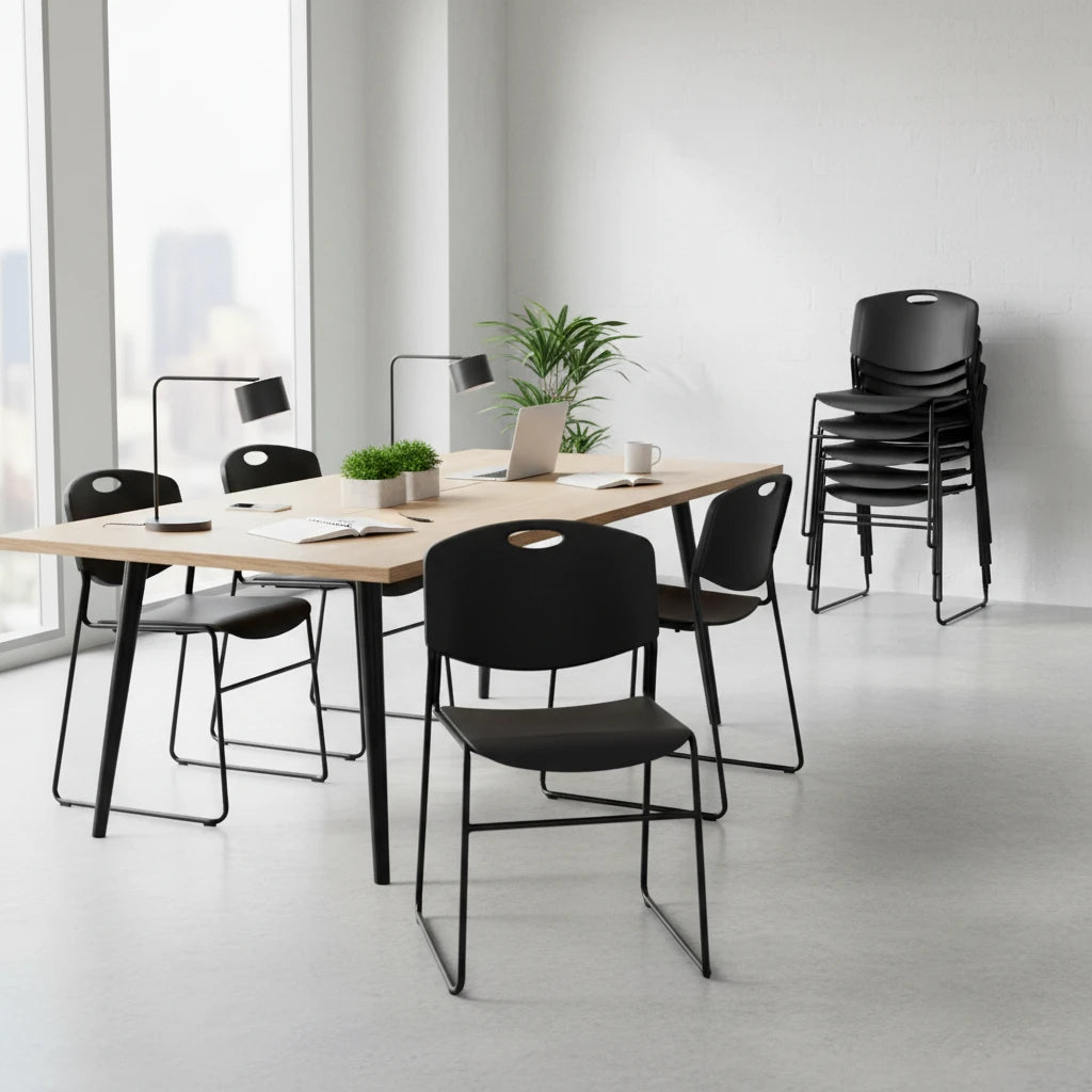 The Zeng 4400 Stack Chair — Strength Meets Clean Design