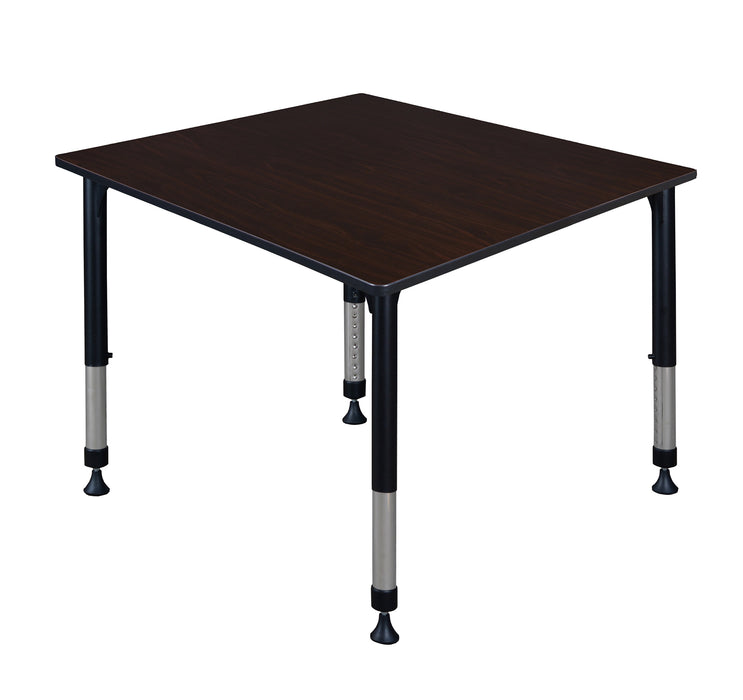 Kee 30" Square Height Adjustable Classroom Table